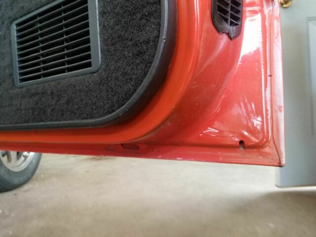 1986 Orange Chevrolet S-10 Standard Cab Pickup