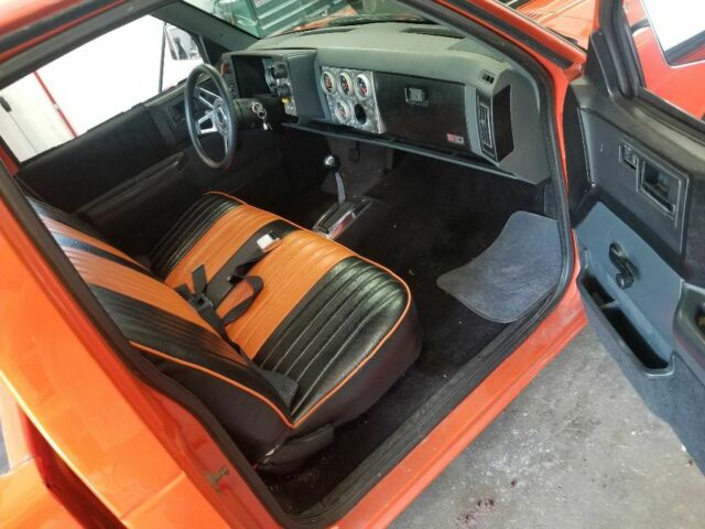 1986 Orange Chevrolet S-10 Standard Cab Pickup