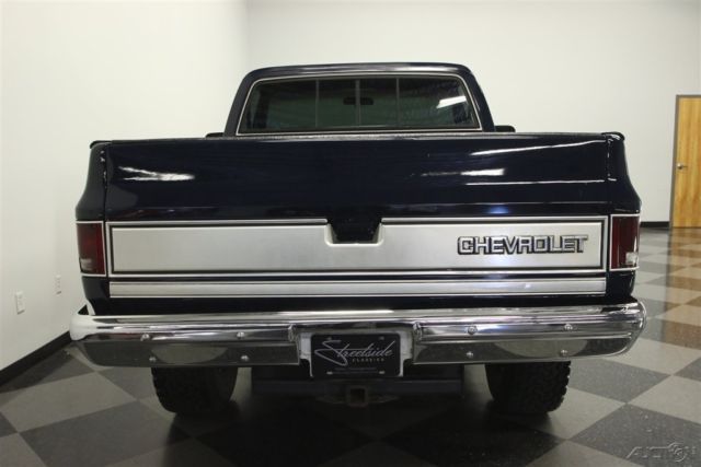 1986 Blue Chevrolet K10