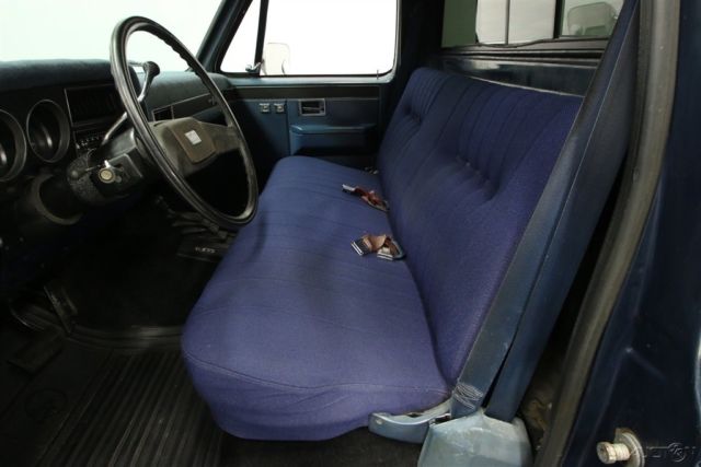 1986 Blue Chevrolet K10