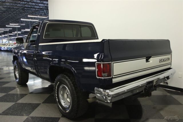 1986 Blue Chevrolet K10