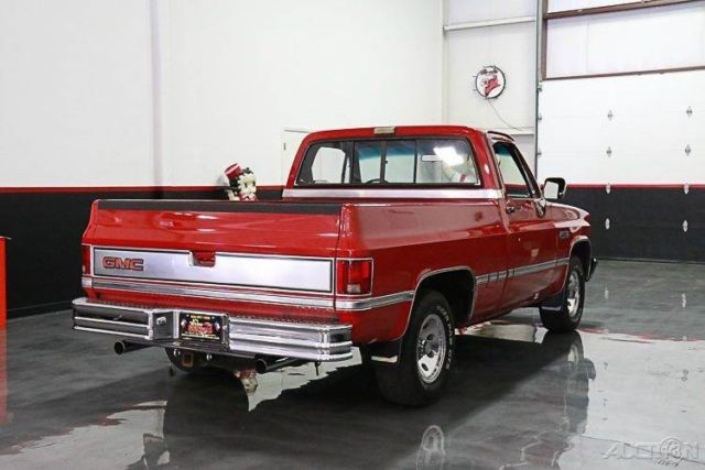 1986 Red GMC C1500 Standard Cab Pickup