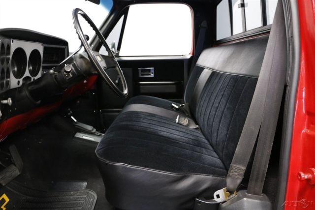 1986 Red Chevrolet K10