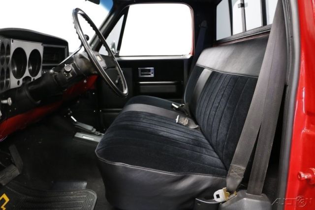 1986 Red Chevrolet K10