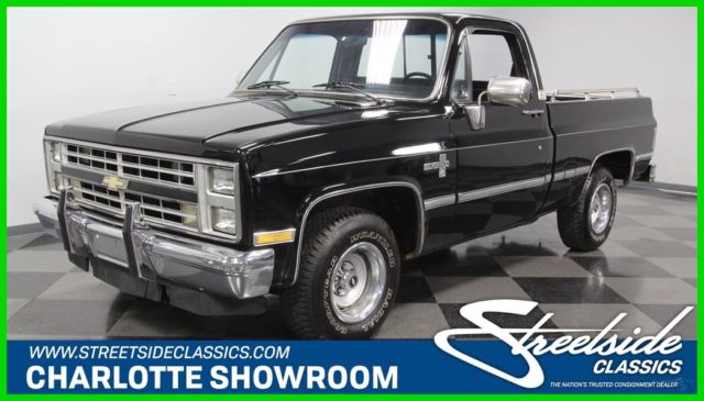 1986 Blue Chevrolet C10