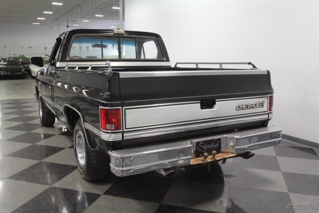 1986 Blue Chevrolet C10