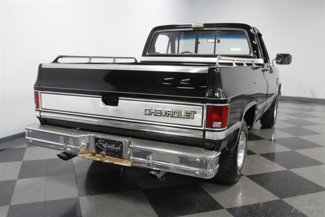 1986 Blue Chevrolet C10