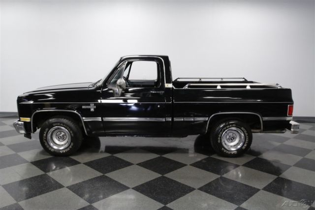 1986 Blue Chevrolet C10