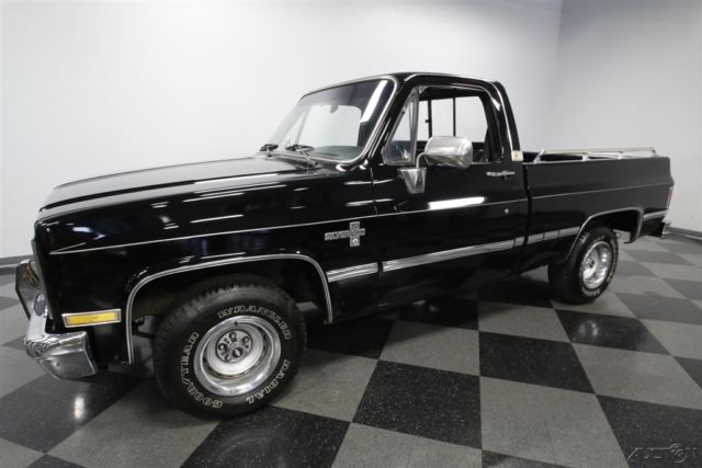 1986 Blue Chevrolet C10