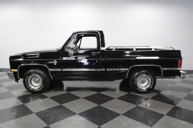 1986 Blue Chevrolet C10
