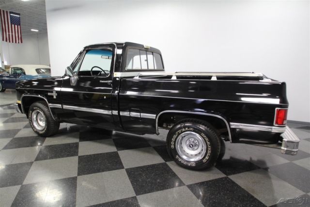 1986 Blue Chevrolet C10