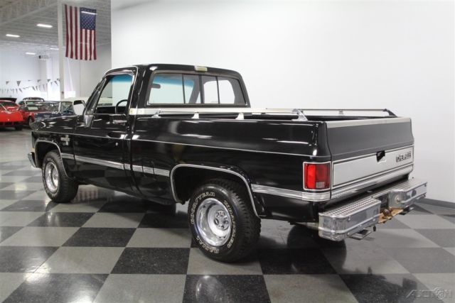 1986 Blue Chevrolet C10