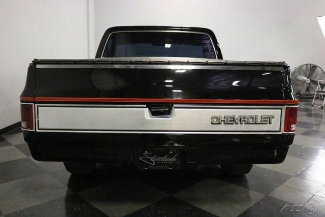 1986 Black Chevrolet C-10