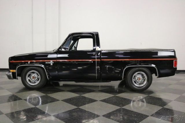 1986 Black Chevrolet C-10