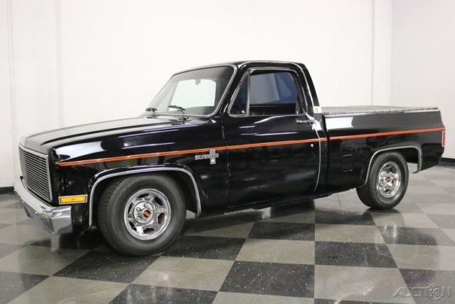 1986 Black Chevrolet C-10