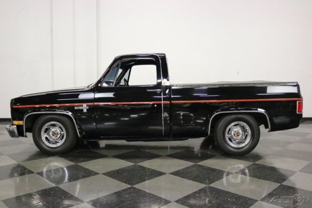 1986 Black Chevrolet C-10