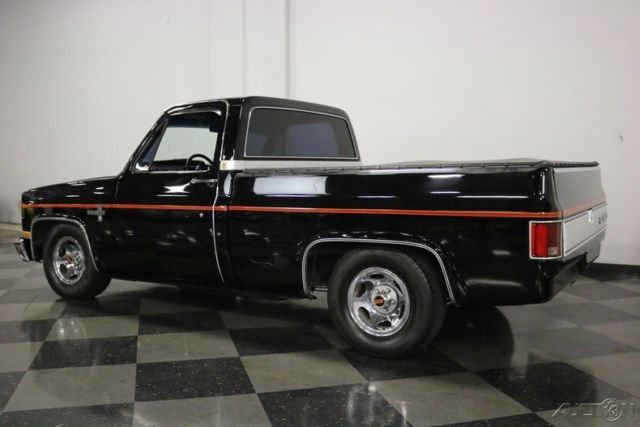 1986 Black Chevrolet C-10