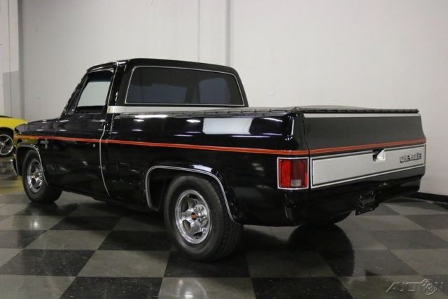 1986 Black Chevrolet C-10