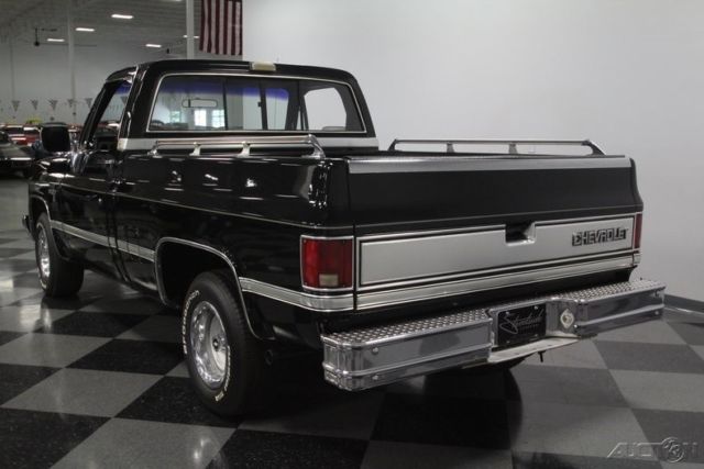 1986 Black Chevrolet C10