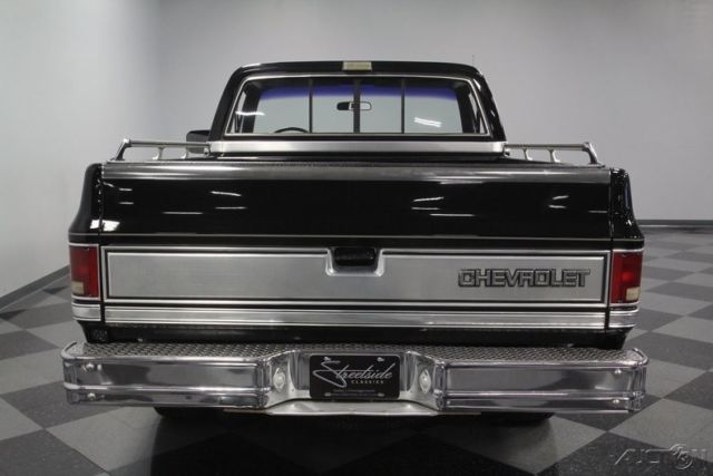 1986 Black Chevrolet C10