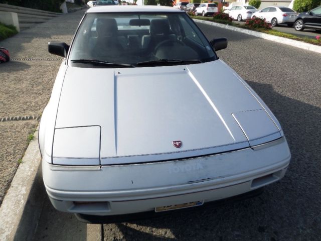 1986 Gray Toyota MR2 Fastback