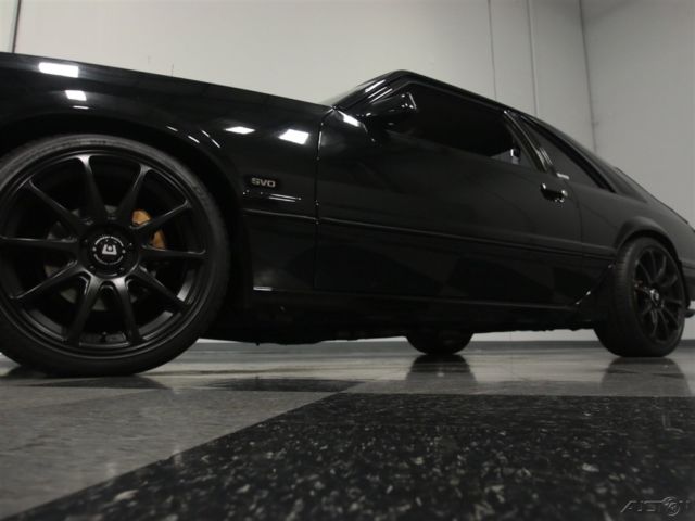 1986 Black Ford Mustang