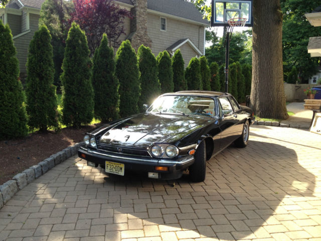 1986 Black Jaguar XJS Convertible