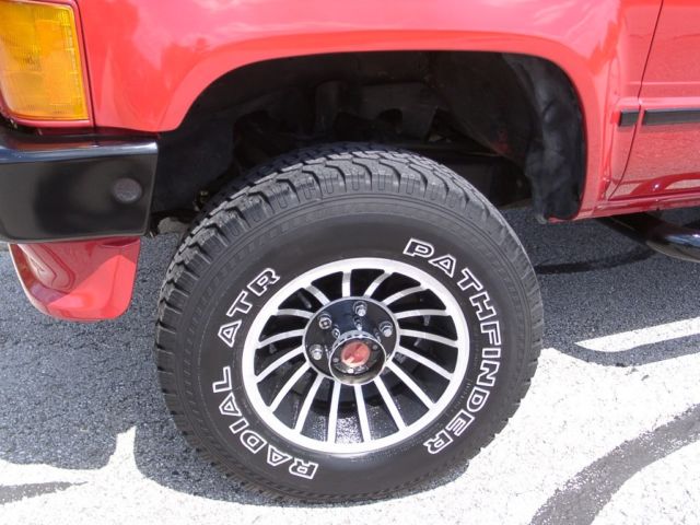1986 Toyota Red Toyota 4Runner 2DR SUV With Removable Back Cover