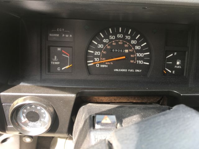 1986 White Toyota 4Runner Convertible