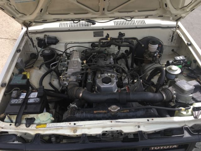 1986 White Toyota 4Runner Convertible