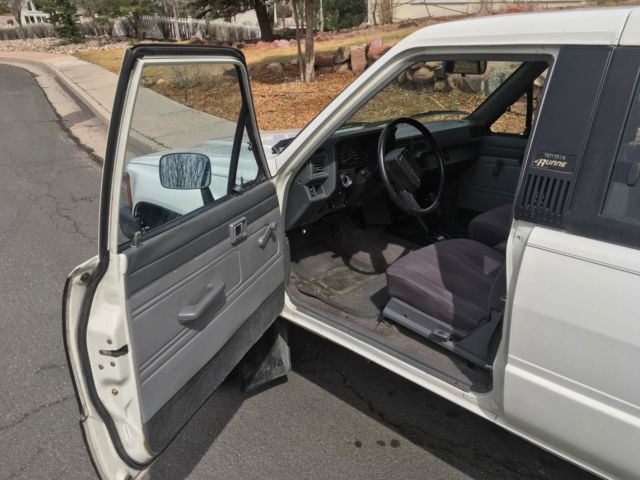 1986 White Toyota 4Runner Convertible