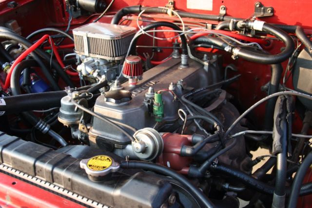 1986 Red Toyota Other Extended Cab Pickup