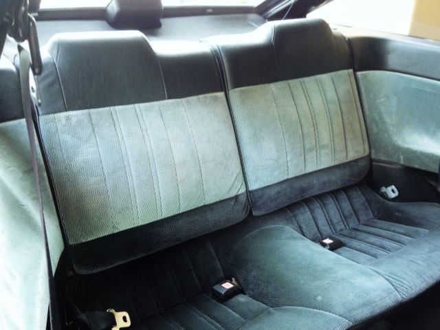 1986 black Toyota Corolla Hatchback