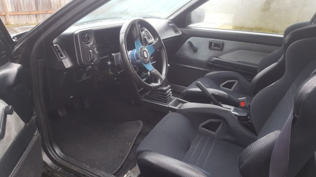 1986 Black Toyota Corolla Hatchback