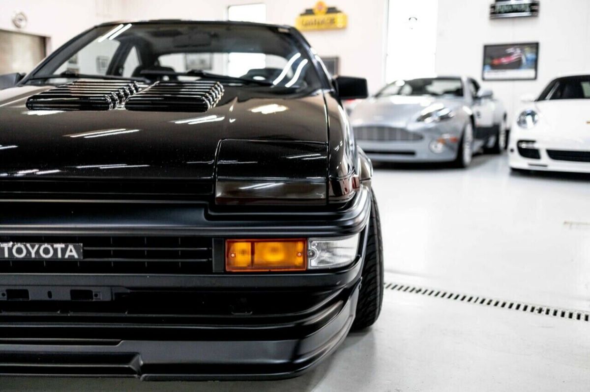 1986 Black Toyota Corolla Hatchback