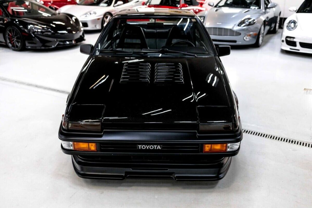 1986 Black Toyota Corolla Hatchback