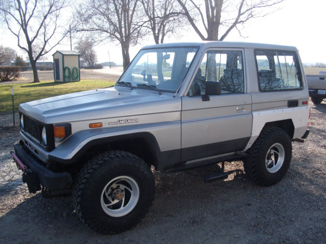 1986 Gray Toyota Land Cruiser SUV