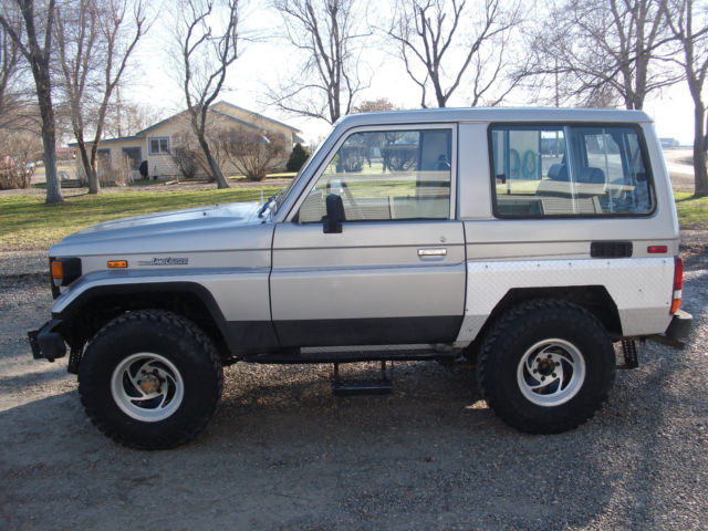1986 Gray Toyota Land Cruiser SUV