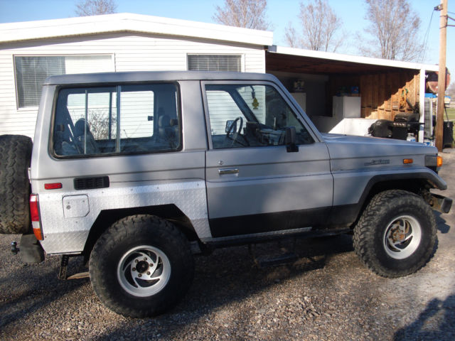 1986 Gray Toyota Land Cruiser SUV
