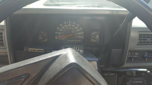 1986 Black Toyota Motor home chassis Cab & Chassis