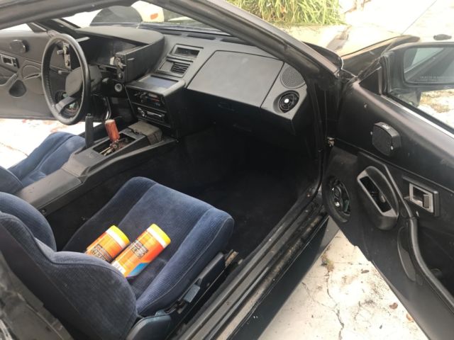 1986 Black Toyota MR2 Coupe