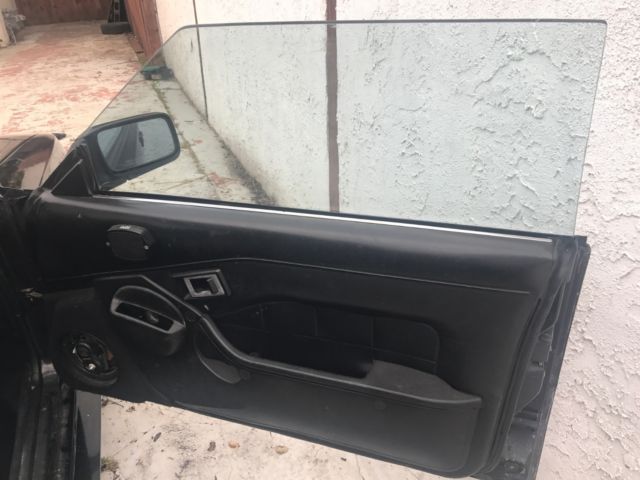 1986 Black Toyota MR2 Coupe