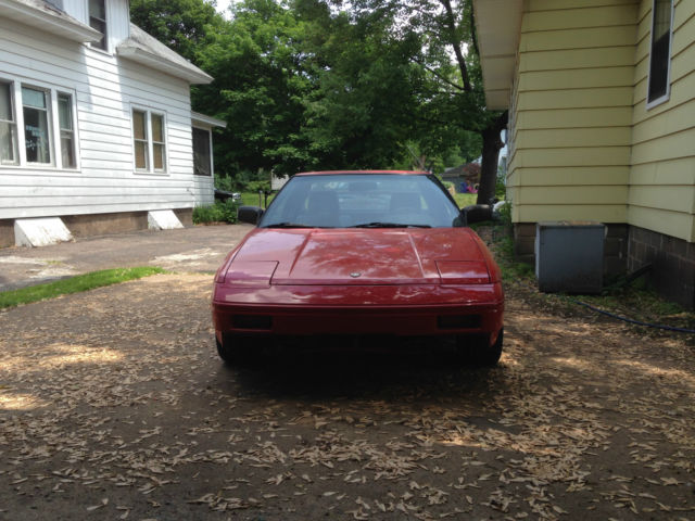 1986 Red Toyota MR2