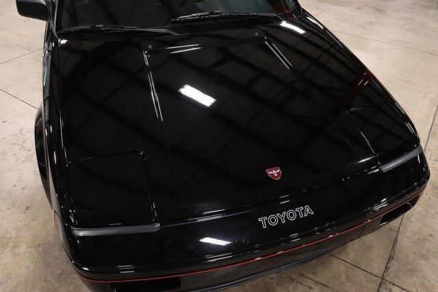 1986 Black Toyota MR2 Sedan