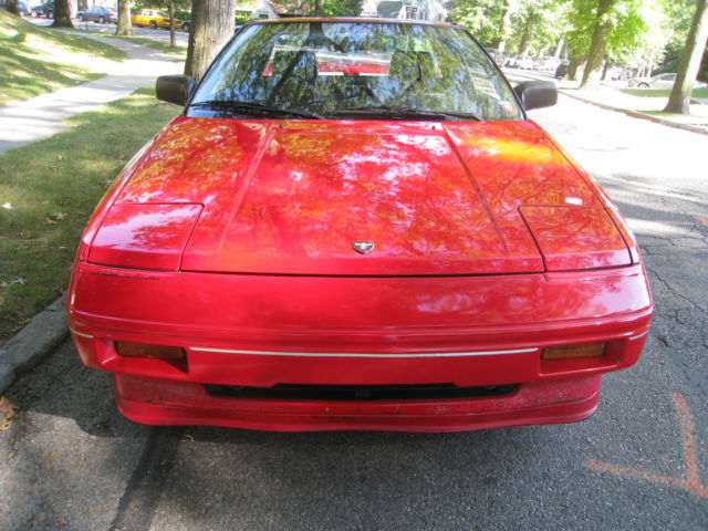 1986 Red Toyota MR2 Coupe