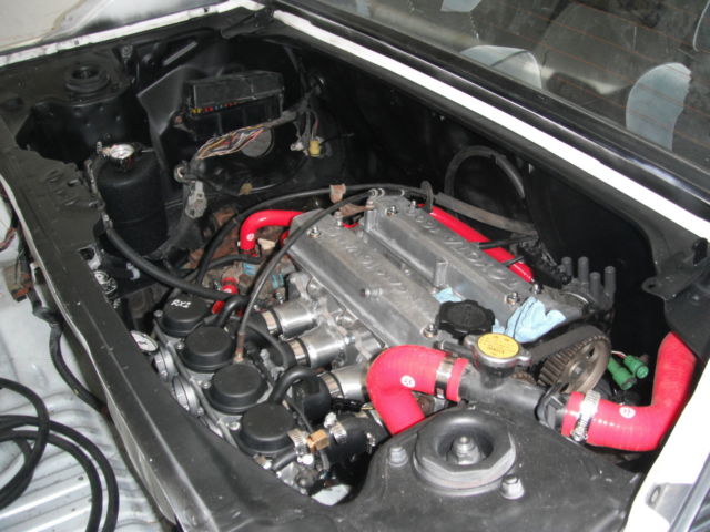 1986 White Toyota MR2 Coupe