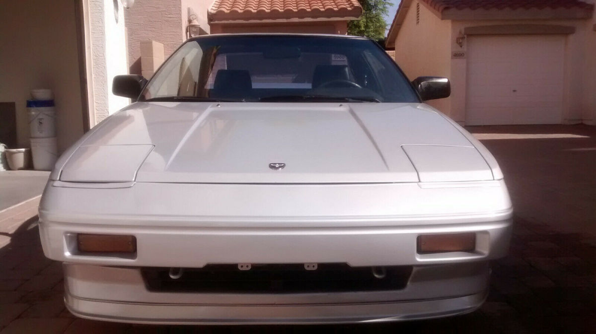 1986 Silver Toyota MR2 Coupe