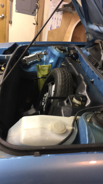 1986 Blue Toyota MR2 Coupe