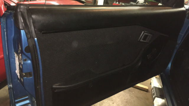 1986 Blue Toyota MR2 Coupe