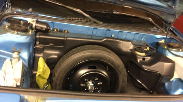 1986 Blue Toyota MR2 Coupe